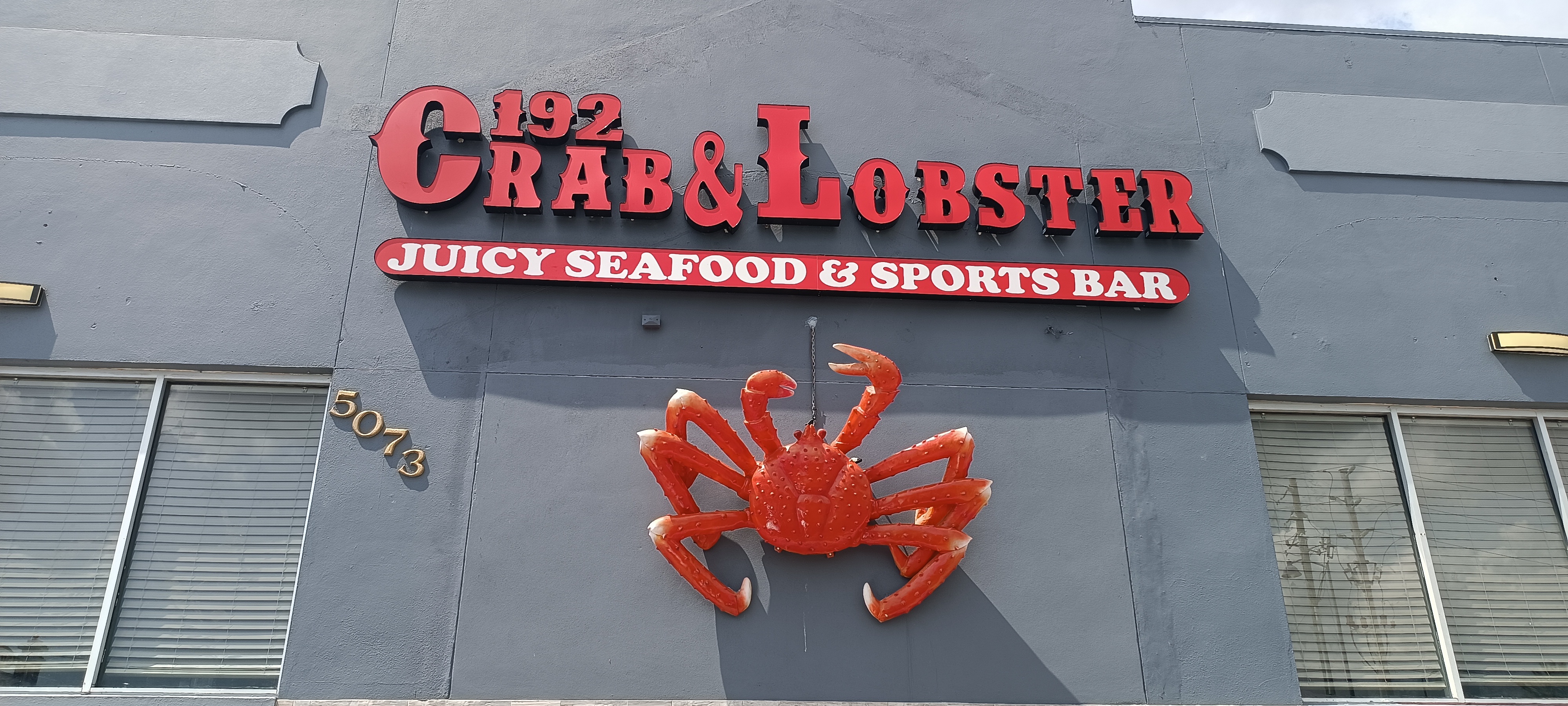 192 Crab & Lobster y su delicioso cangrejo en Orlando