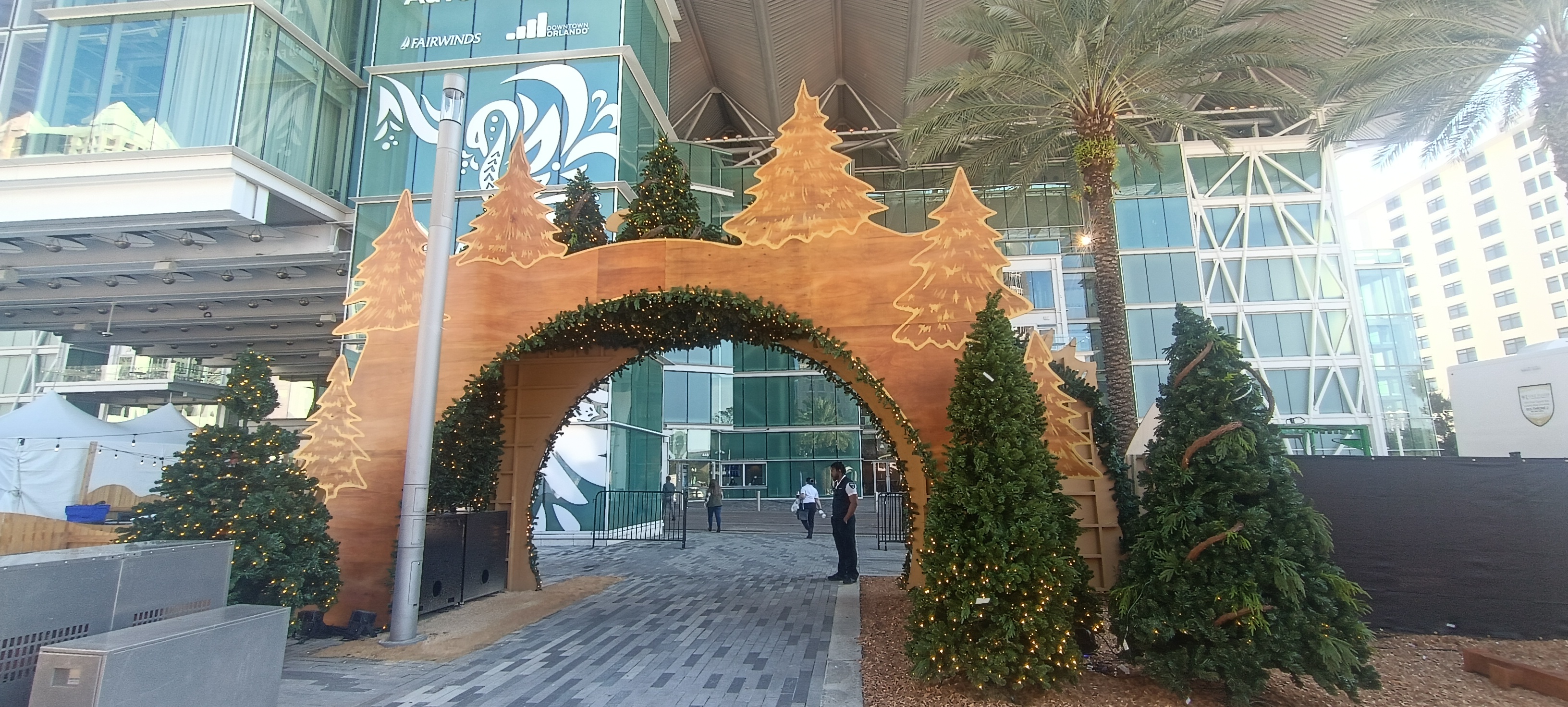 Cascada de planes de Navidad en Orlando